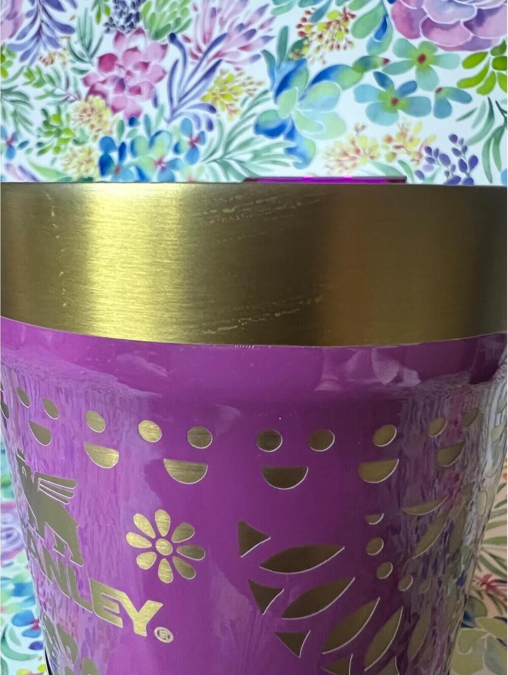 Stanley Sunrise Catrina, Everyday Tumbler, Los Muertos Collection, 16oz BNWT - Picture 8 of 9
